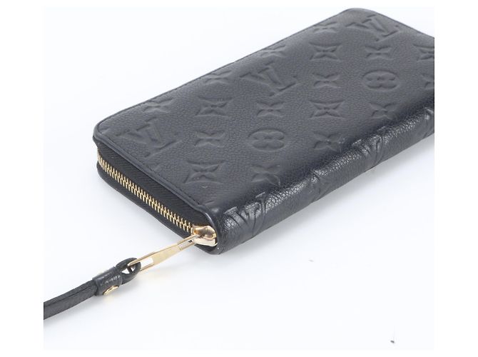Louis Vuitton Monogram Empreinte Zippy Wallet Schwarz - Ansicht 4