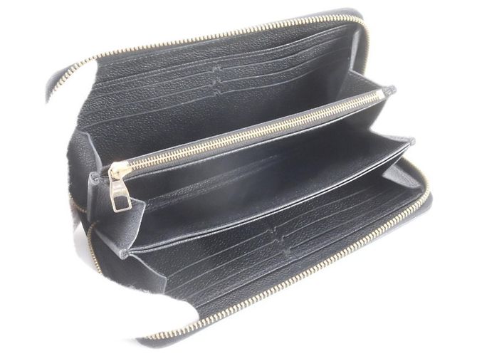 Louis Vuitton Monogram Empreinte Zippy Wallet Schwarz - Ansicht 6