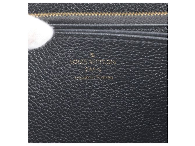 Louis Vuitton Monogram Empreinte Zippy Wallet Schwarz - Ansicht 8