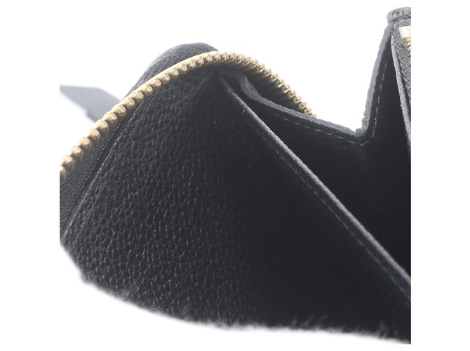 Louis Vuitton Monogram Empreinte Zippy Wallet Schwarz - Ansicht 9