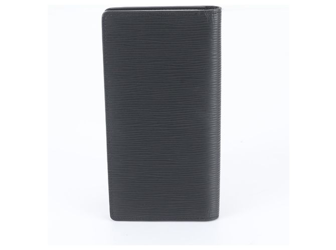 Louis Vuitton Epi Portefeuille Brazza Long Wallet Nero - vista 2