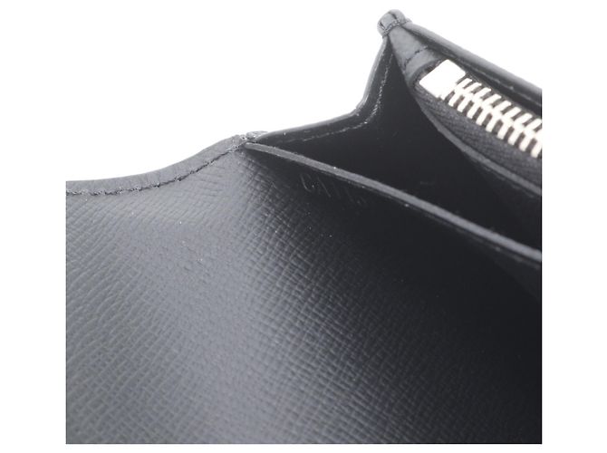 Louis Vuitton Epi Portefeuille Brazza Long Wallet Nero - vista 9