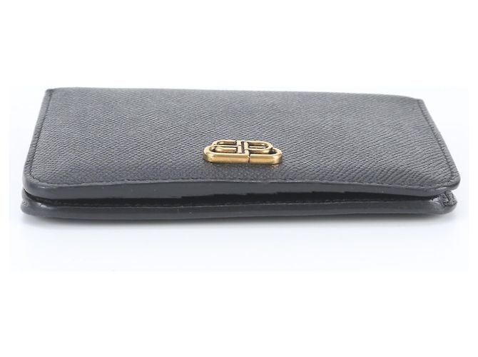 Everyday Cartera bi-fold Balenciaga BB Medium de piel negra Negro - vista 5