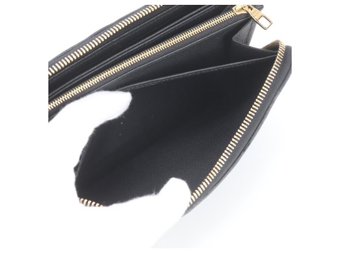 Louis Vuitton Monogram Empreinte Zippy Wallet mit RFID-Schutz Schwarz - Ansicht 11
