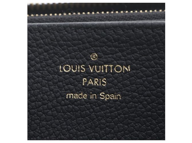 Louis Vuitton Monogram Empreinte Zippy Wallet mit RFID-Schutz Schwarz - Ansicht 13
