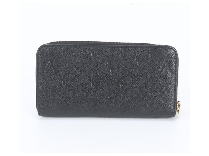 Louis Vuitton Monogram Empreinte Zippy Wallet mit RFID-Schutz Schwarz - Ansicht 2