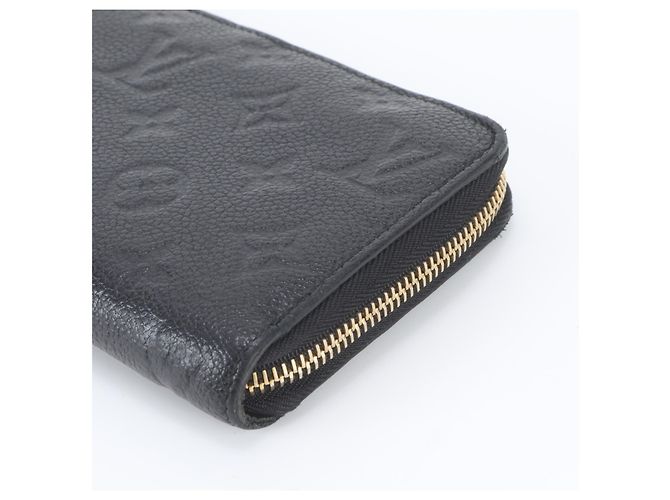 Louis Vuitton Monogram Empreinte Zippy Wallet mit RFID-Schutz Schwarz - Ansicht 3