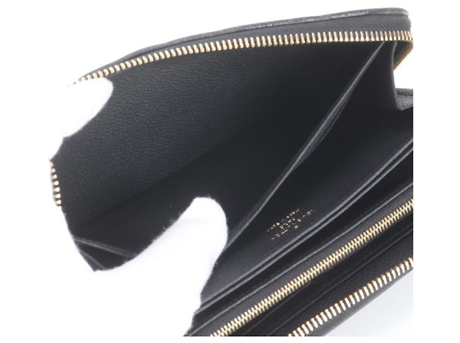 Louis Vuitton Monogram Empreinte Zippy Wallet mit RFID-Schutz Schwarz - Ansicht 7