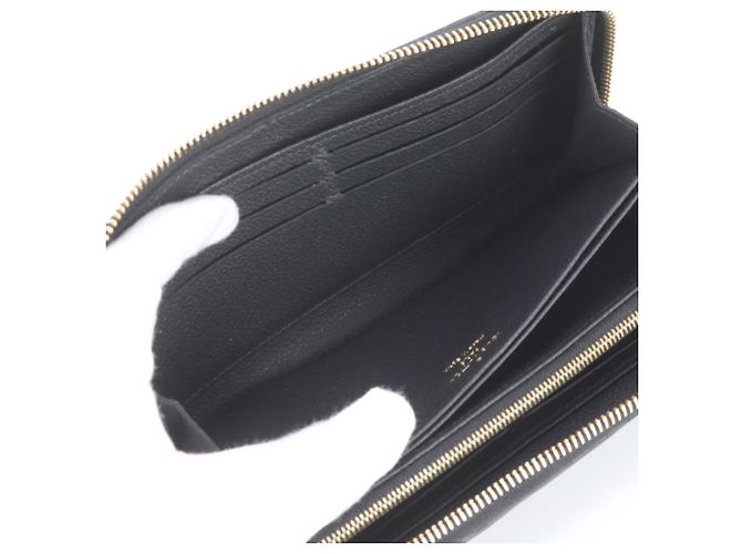 Louis Vuitton Monogram Empreinte Zippy Wallet mit RFID-Schutz Schwarz - Ansicht 8