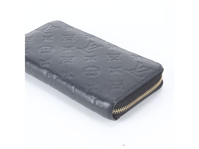 Louis Vuitton Monogram Empreinte Zippy Wallet Schwarz - Ansicht 3