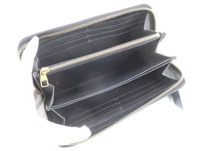 Louis Vuitton Monogram Empreinte Zippy Wallet Schwarz - Ansicht 6