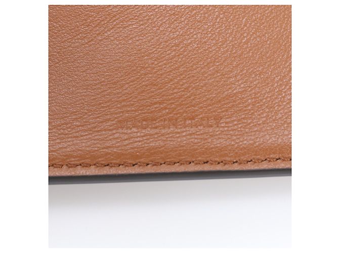 Céline Celine Triomphe Small Flap Wallet Brown - view 10