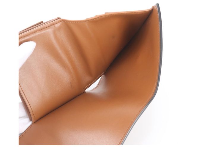 Céline Celine Triomphe Small Flap Wallet Brown - view 8