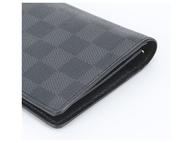 Brazza Cartera larga Louis Vuitton Damier Graphite Damier ebene - vista 3