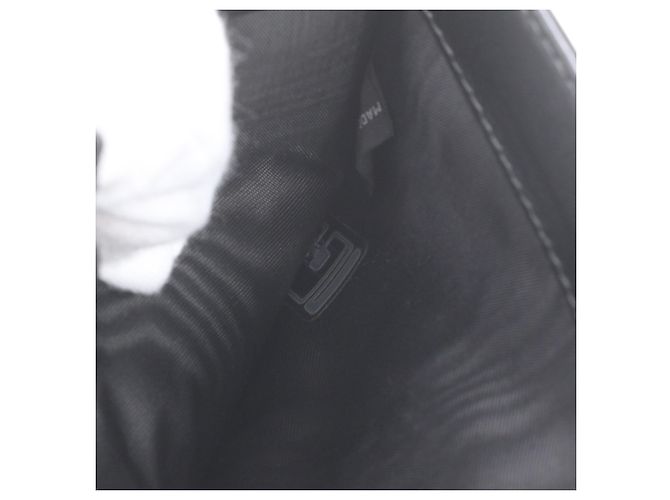 Prada Vitello Move Leather Tri-fold Wallet Black - view 10