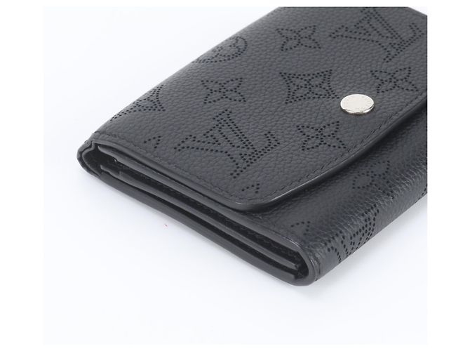 Louis Vuitton RFID Mahina Portefeuille Iris Compact Wallet Preto - vista 4