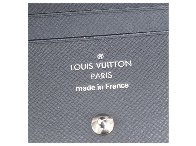 Louis Vuitton Epi Portefeuille Smart Leather Bi-fold Wallet Nero - vista 8