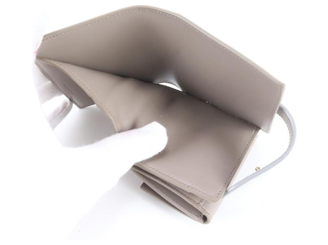 Céline Celine Small Strap Wallet Brown - view 7