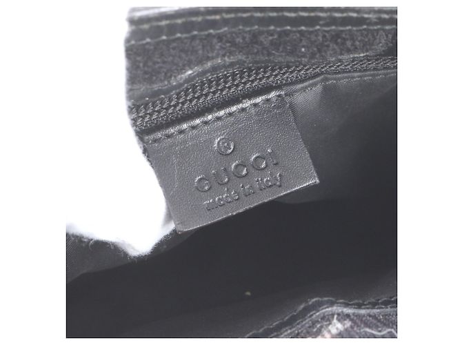 Borsa a tracolla tote in pelle Gucci Nero - vista 8