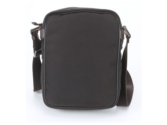 Borsa a tracolla Gucci in pelle marrone - vista 3