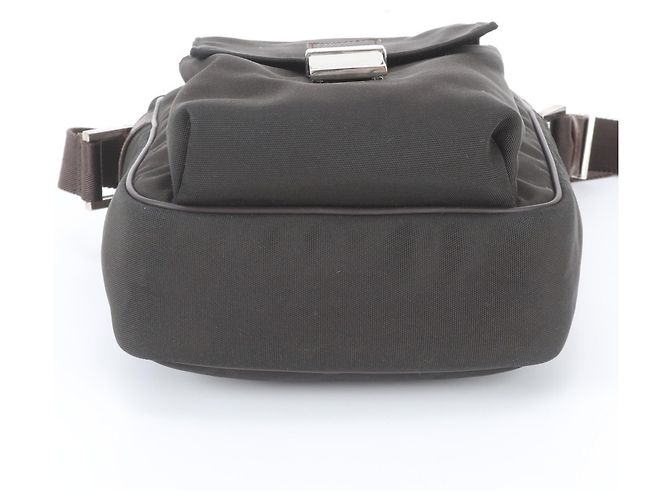 Borsa a tracolla Gucci in pelle marrone - vista 6