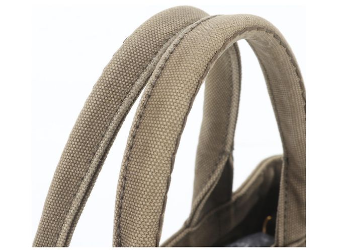 Bolso Tote Prada Canapa B2439G Verde Caqui - vista 2
