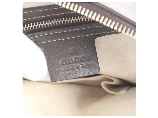 Bolsa de Ombro Gucci GG Canvas Princy em couro Marrom - vista 10
