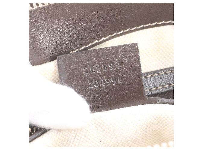 Bolsa de Ombro Gucci GG Canvas Princy em couro Marrom - vista 11