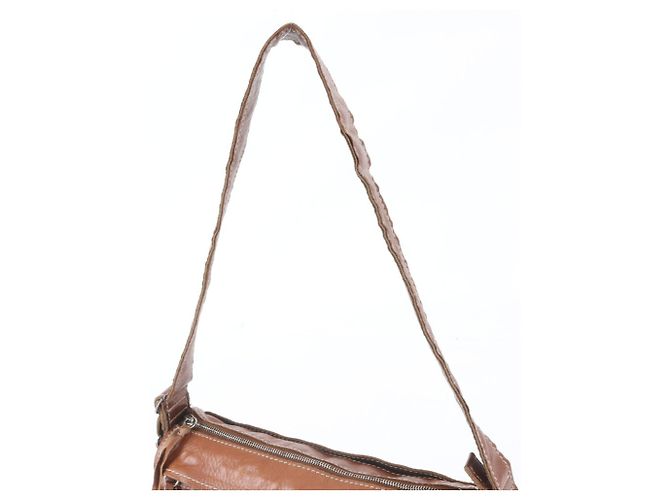 Borsa a tracolla Miu Miu Archive in pelle Marrone - vista 2