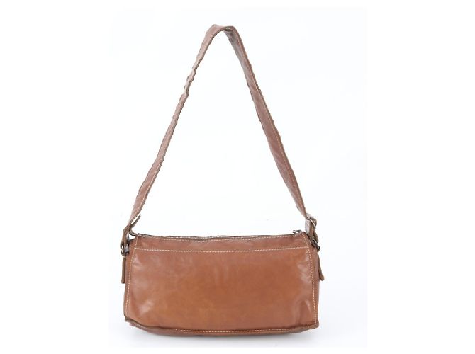 Borsa a tracolla Miu Miu Archive in pelle Marrone - vista 3