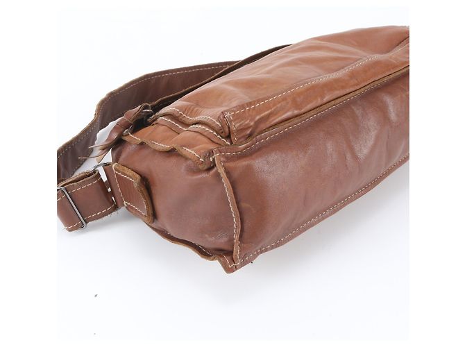 Borsa a tracolla Miu Miu Archive in pelle Marrone - vista 5