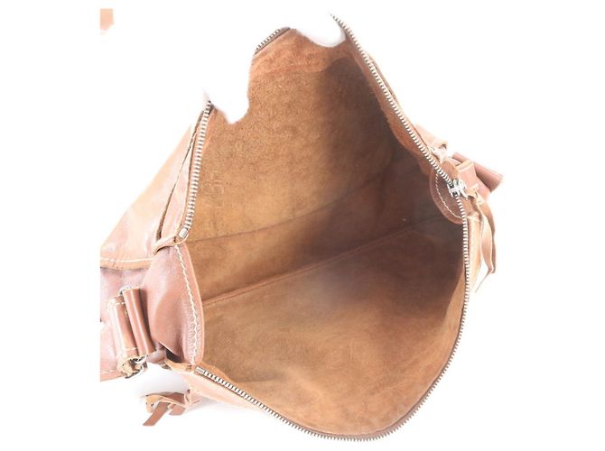 Borsa a tracolla Miu Miu Archive in pelle Marrone - vista 7
