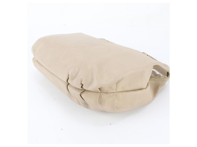 Borsa a tracolla e tote in pelle vintage Gucci da donna Beige - vista 4