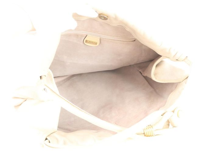 Borsa a tracolla e tote in pelle vintage Gucci da donna Beige - vista 7