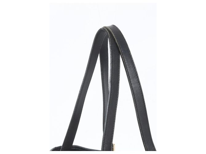 Borsa Tote Gucci in tela GG e pelle Nero - vista 2