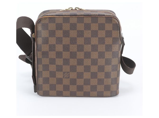 Borsa Messenger Louis Vuitton Damier Olaf PM Damier ebene - vista 3