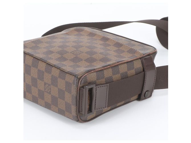 Borsa Messenger Louis Vuitton Damier Olaf PM Damier ebene - vista 4
