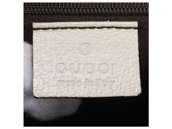 Gucci GG Canvas Princy Leder Tote Bag Beige - Ansicht 8