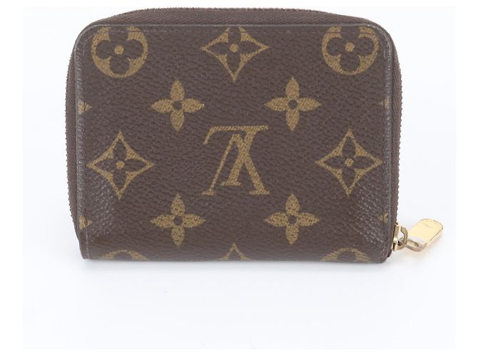 Portamonete Zippy Monogram con protezione RFID Louis Vuitton Marrone - vista 2