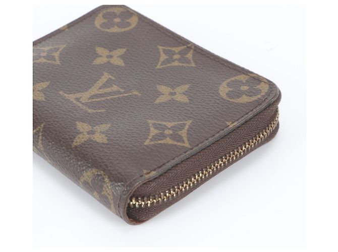 Portamonete Zippy Monogram con protezione RFID Louis Vuitton Marrone - vista 3