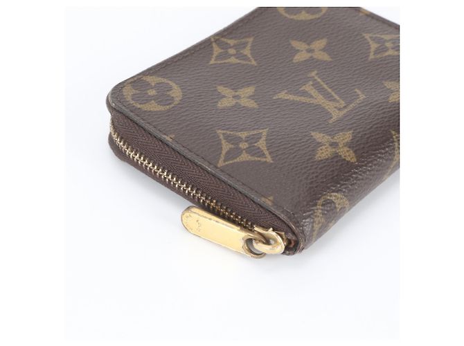 Portamonete Zippy Monogram con protezione RFID Louis Vuitton Marrone - vista 4