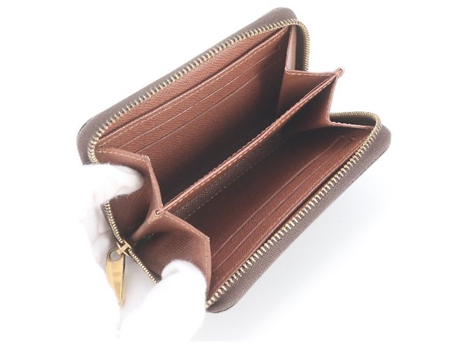 Portamonete Zippy Monogram con protezione RFID Louis Vuitton Marrone - vista 6