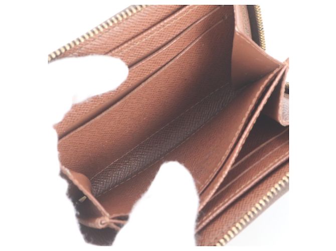 Portamonete Zippy Monogram con protezione RFID Louis Vuitton Marrone - vista 7