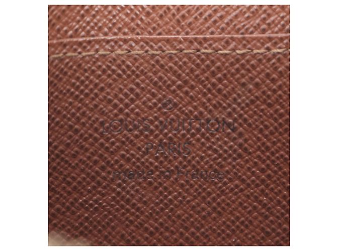 Portamonete Zippy Monogram con protezione RFID Louis Vuitton Marrone - vista 9