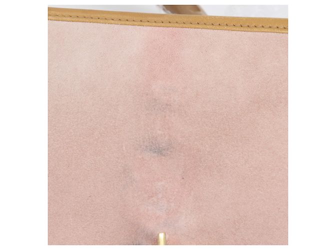 Gucci Bamboo Kandinsky Leder-Ein-Schulter-Handtasche Pink Beige - Ansicht 10