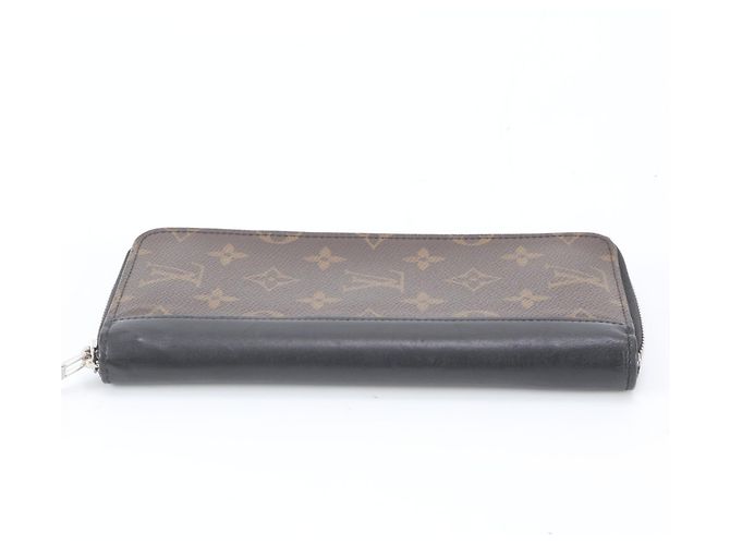 Cartera Zippy Louis Vuitton Monogram Macassar Castaño Negro - vista 5