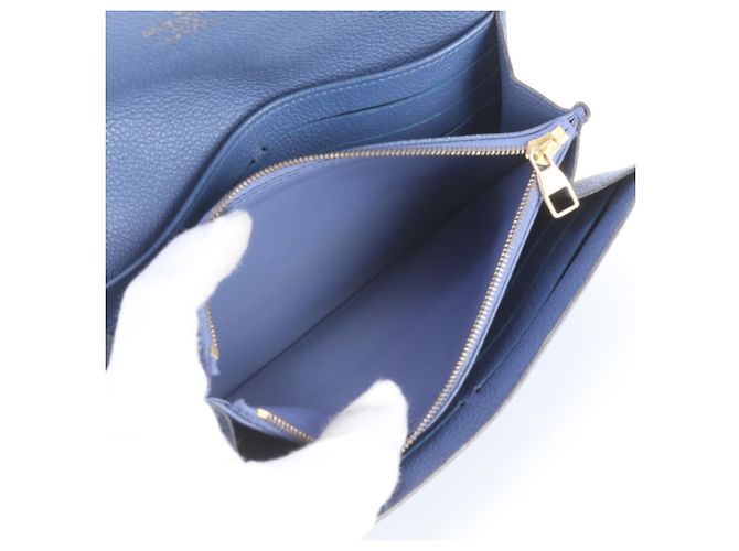 Louis Vuitton Monogram Empreinte Portefeuille Sarah Negro - vista 10