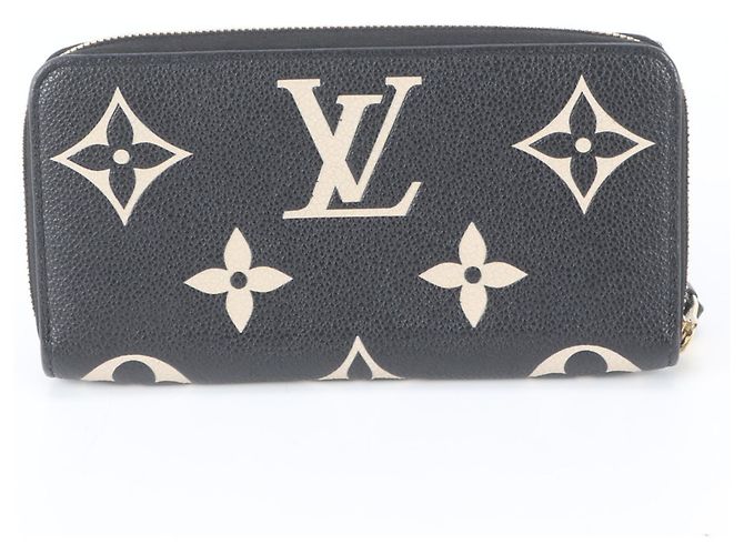 Portafoglio Zippy Monogram Empreinte con protezione RFID Louis Vuitton Nero - vista 2