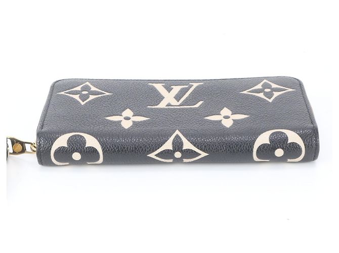 Portafoglio Zippy Monogram Empreinte con protezione RFID Louis Vuitton Nero - vista 5