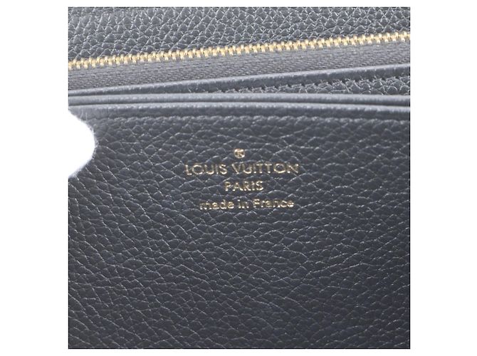 Portafoglio Zippy Monogram Empreinte con protezione RFID Louis Vuitton Nero - vista 8